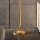 Classic Floor Lamp in Porcelain and Luxury Blown Glass - Eteria Viadurini