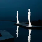 Floor Lamp with Led Light Modern Design for Outdoors - Penelope by Myyour Viadurini