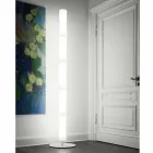 Floor Lamp with Lampshade in White Polyethylene Made in Italy - Asturia Viadurini