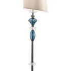 Floor Lamp with Handmade Glass Shade Made in Italy - Saline Viadurini