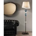 Floor Lamp with Handmade Glass Shade Made in Italy - Saline