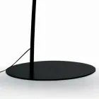 Floor Lamp with Black Carbon Stem Made in Italy - Terni Viadurini