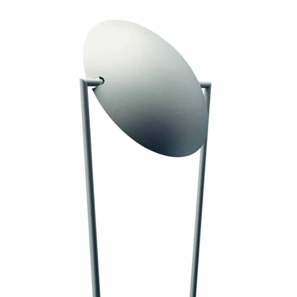 Floor Lamp with Metal Structure and Integrated LED Made in Italy - Rione Viadurini