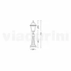 Outdoor floor lamp made of aluminium produced in Italy, Aquilina Viadurini