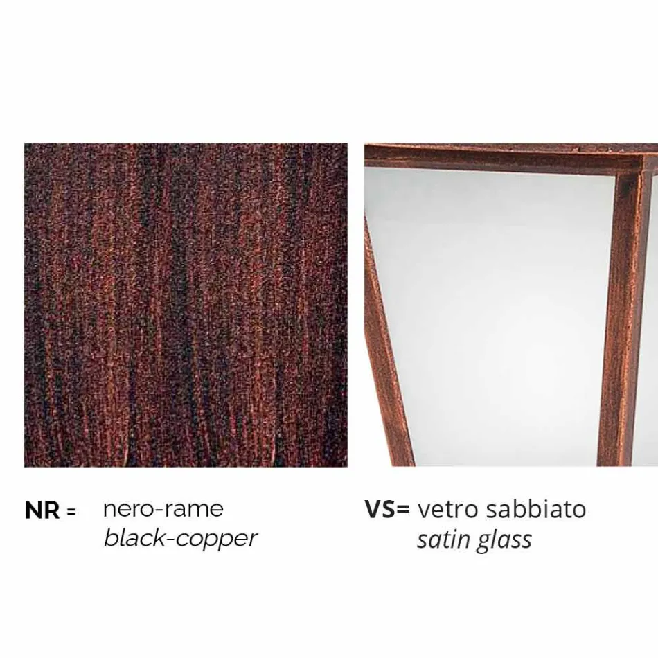 Outdoor floor lamp made of aluminium produced in Italy, Aquilina Viadurini