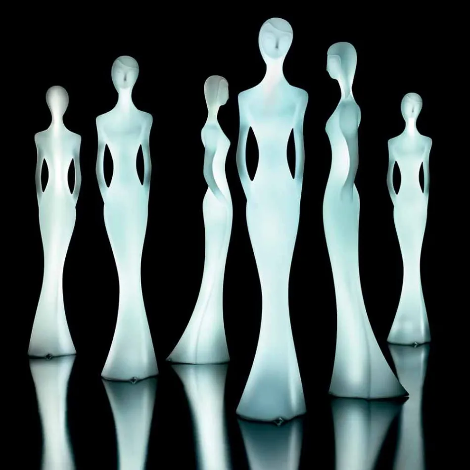 Garden Floor Lamp with RGBW Led Light Statue Design - Penelope by Myyour Viadurini