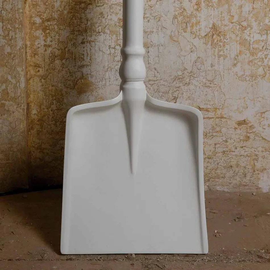 Outdoor Floor Lamp in White Technopolymer Design of 3 Forms - Tools Viadurini