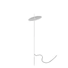 Garden Floor Lamp Aluminium White Design with Water Lily Leaf - Cipriam Viadurini