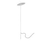 Garden Floor Lamp Aluminium White Design with Water Lily Leaf - Cipriam Viadurini