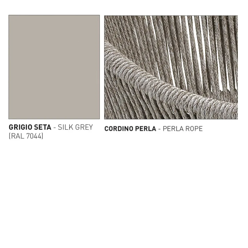 Floor Lamp in Aluminium and Fibre Made in Italy - Tibidabo by Varaschin Viadurini