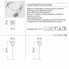 Flower Design Plastic Floor Lamp for Outdoor - Baby Love by Myyour Viadurini