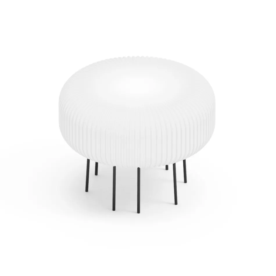 Floor Lamp in Polyethylene in Different Sizes - Disco Viadurini