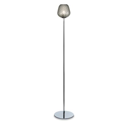 Floor Lamp in Cased or Transparent Glass Made in Italy - Elisia Viadurini