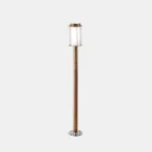Floor Lamp Outdoor High Street Lamp in Brass and Glass - Loggia by Il Fanale Viadurini