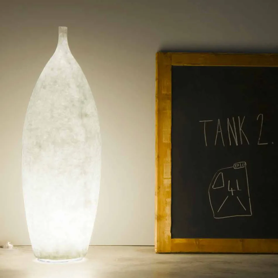 Modern nebulite floor lamp In-es.artdesign Tank 2 H92cm Viadurini