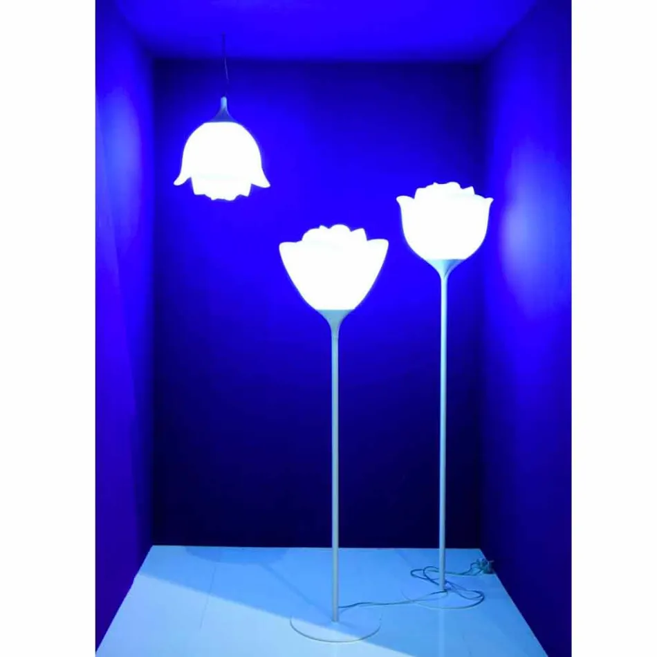 Plastic Flower Design Outdoor Floor Lamp - Baby Love by Myyour Viadurini