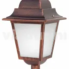 Aluminium outdoor floor lamp made in Italy, Aquilina Viadurini