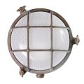Decorative Outdoor Lamp in Brass with Opal/Clear Glass - Mermaid