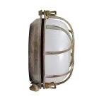 Decorative Outdoor Lamp in Brass with Opal/Clear Glass - Mermaid Viadurini