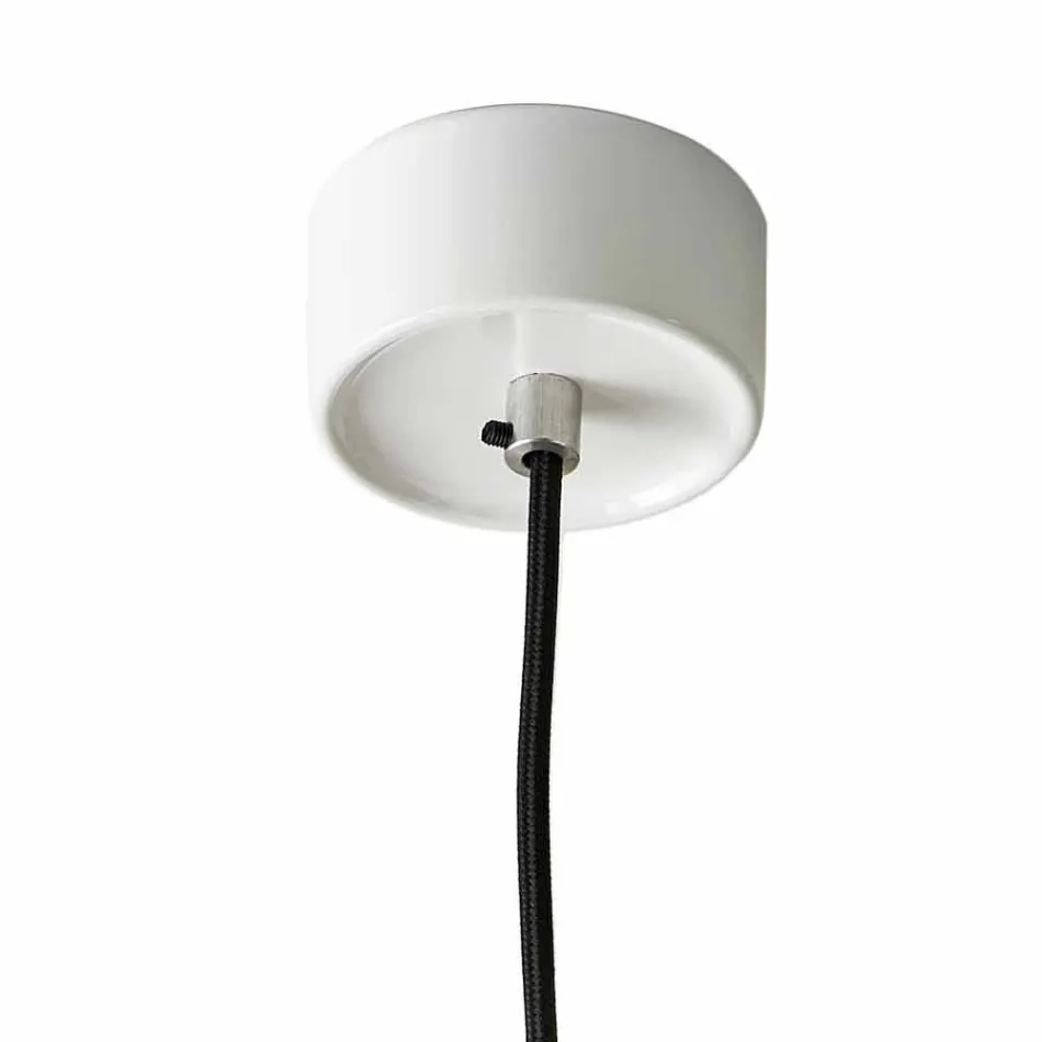 Design suspension lamp in ceramic produced in Italy Asia Viadurini