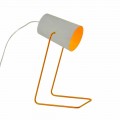 In-es.artdesign Paint T table lamp with concrete effect