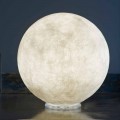 In-es.artdesign T.moon design table lamp in nebulite white