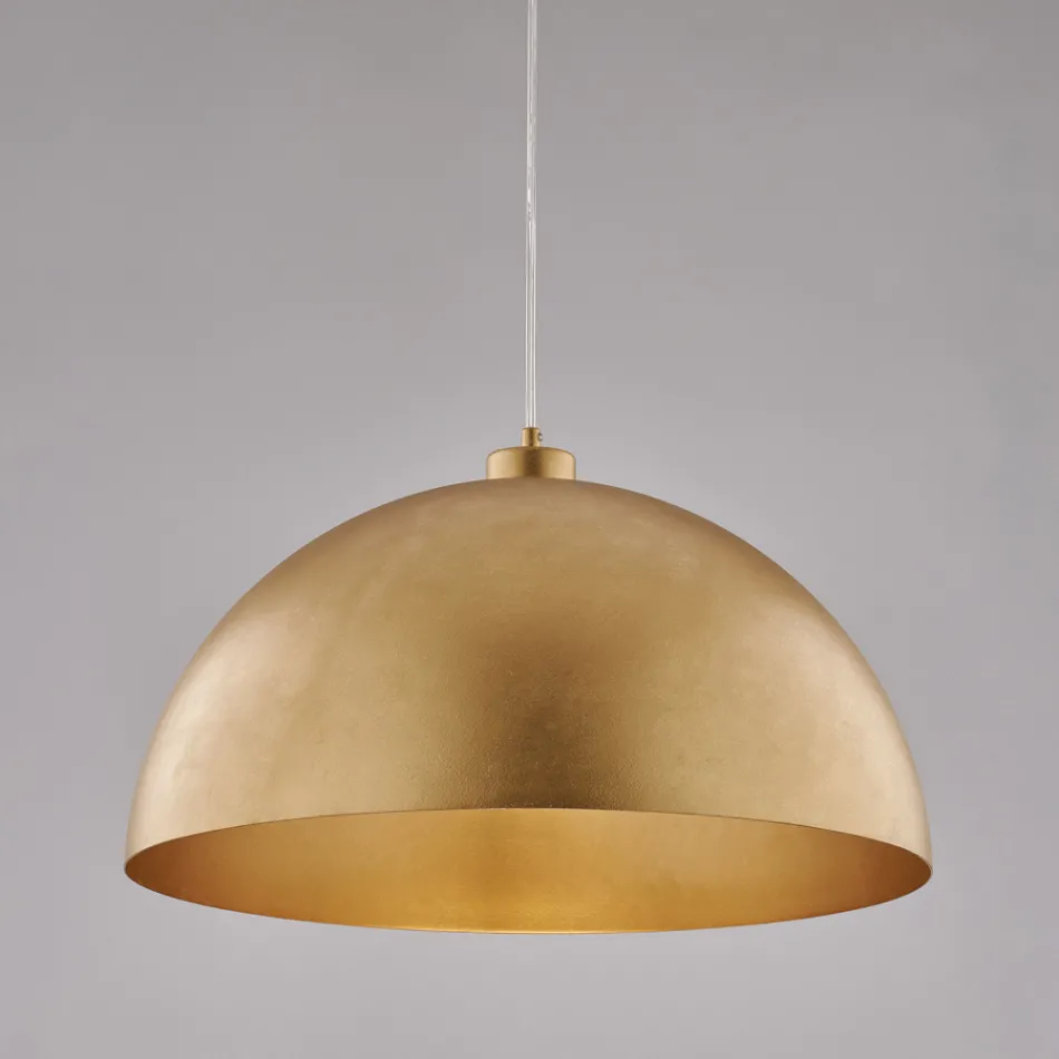 Elegant Glass and Metal Lamp Made in Italy for Refined Interiors - Deneb Viadurini