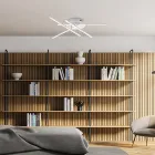 Elegant Glass and Metal Lamp Made in Italy for Refined Interiors - Idra Viadurini