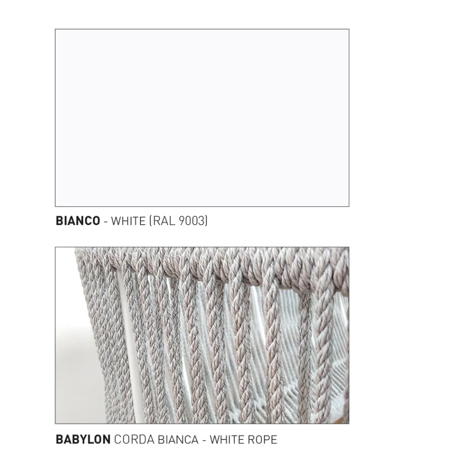 Garden Lamp in Aluminium and Fibre Made in Italy - Cricket by Varaschin Viadurini