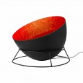 In-es.artdesign H2o F colored steel and nebulite floor lamp