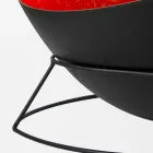 In-es.artdesign H2o F colored steel and nebulite floor lamp Viadurini