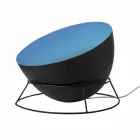 In-es.artdesign H2o F colored steel and nebulite floor lamp Viadurini