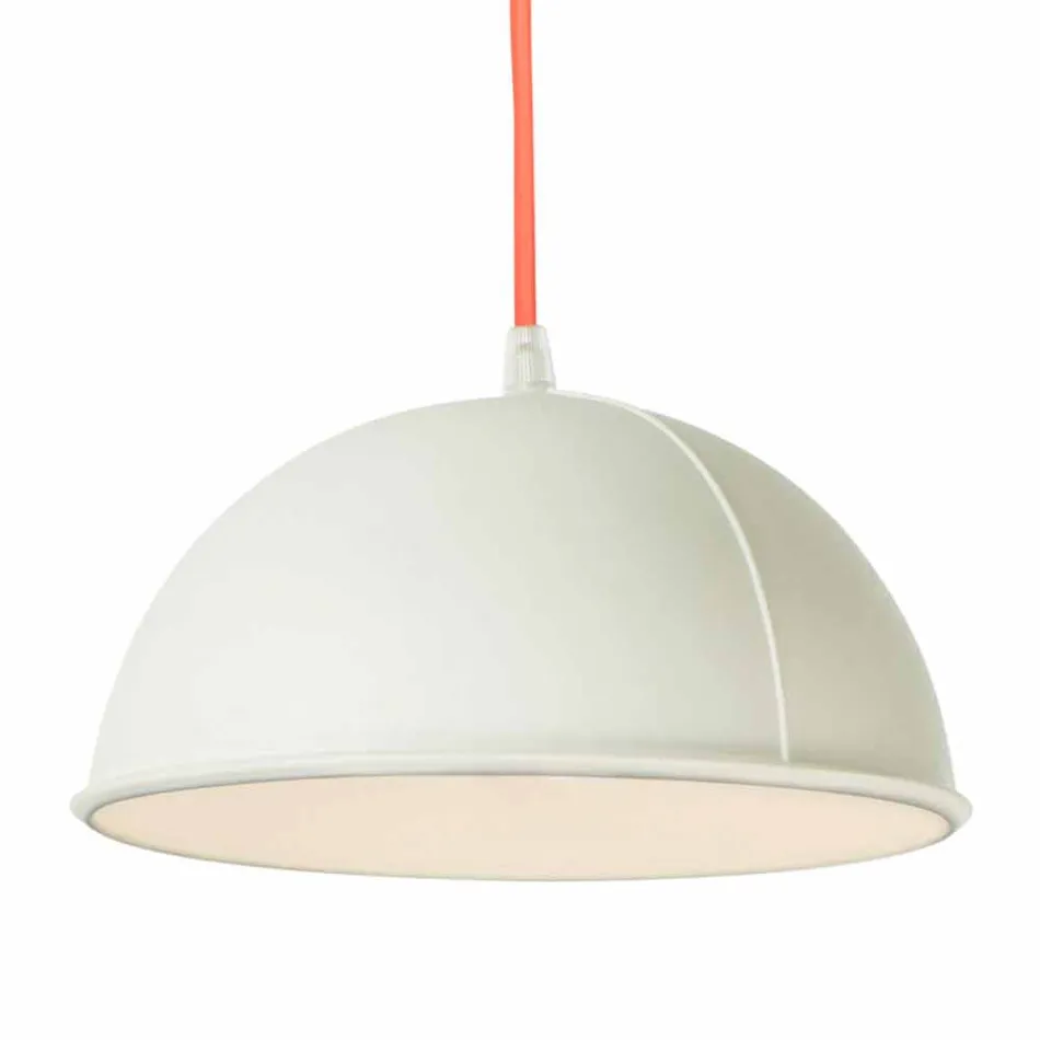 In-es.artdesign Pop 1 modern suspension lamp in laprene Viadurini