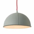 In-es.artdesign Pop 1 modern suspension lamp in laprene Viadurini