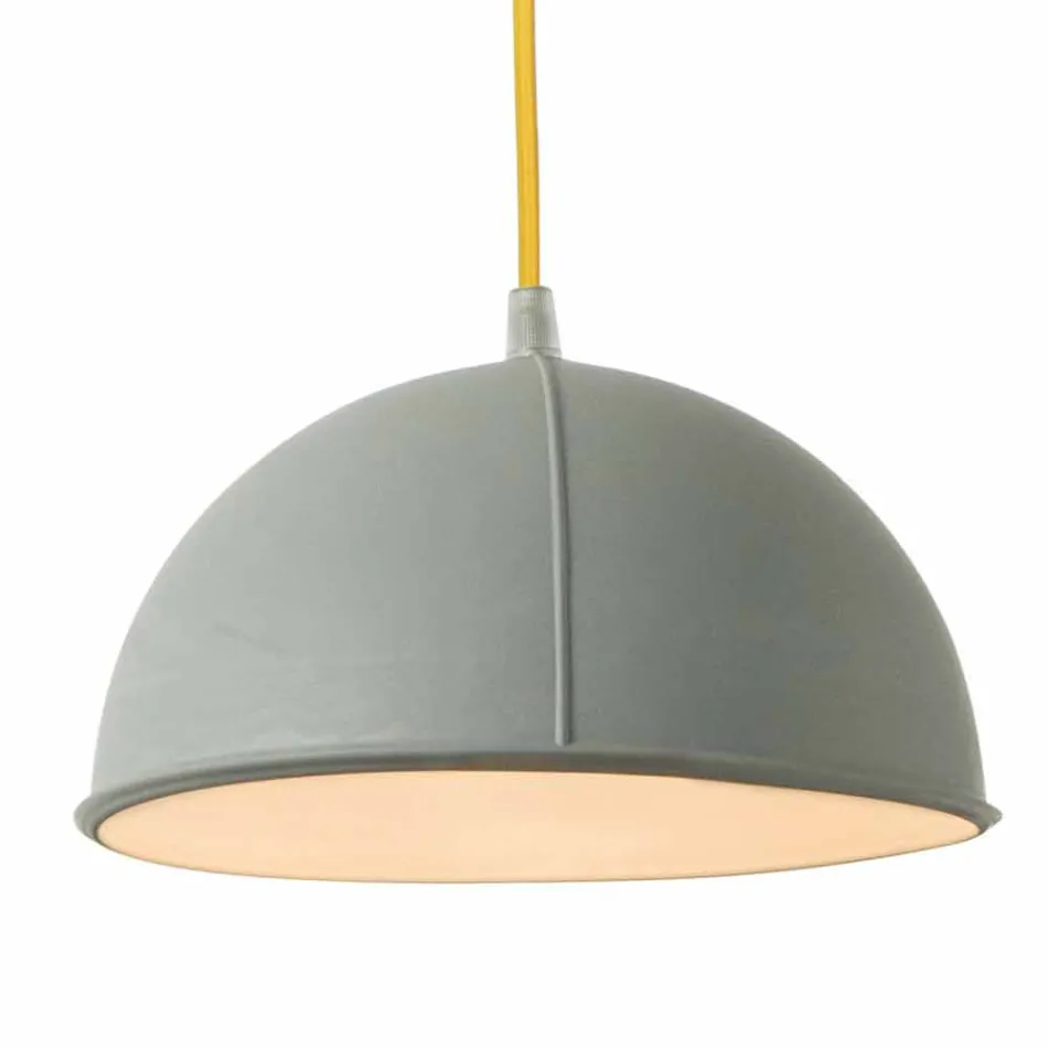 In-es.artdesign Pop 1 modern suspension lamp in laprene Viadurini