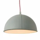 In-es.artdesign Pop 1 modern suspension lamp in laprene Viadurini