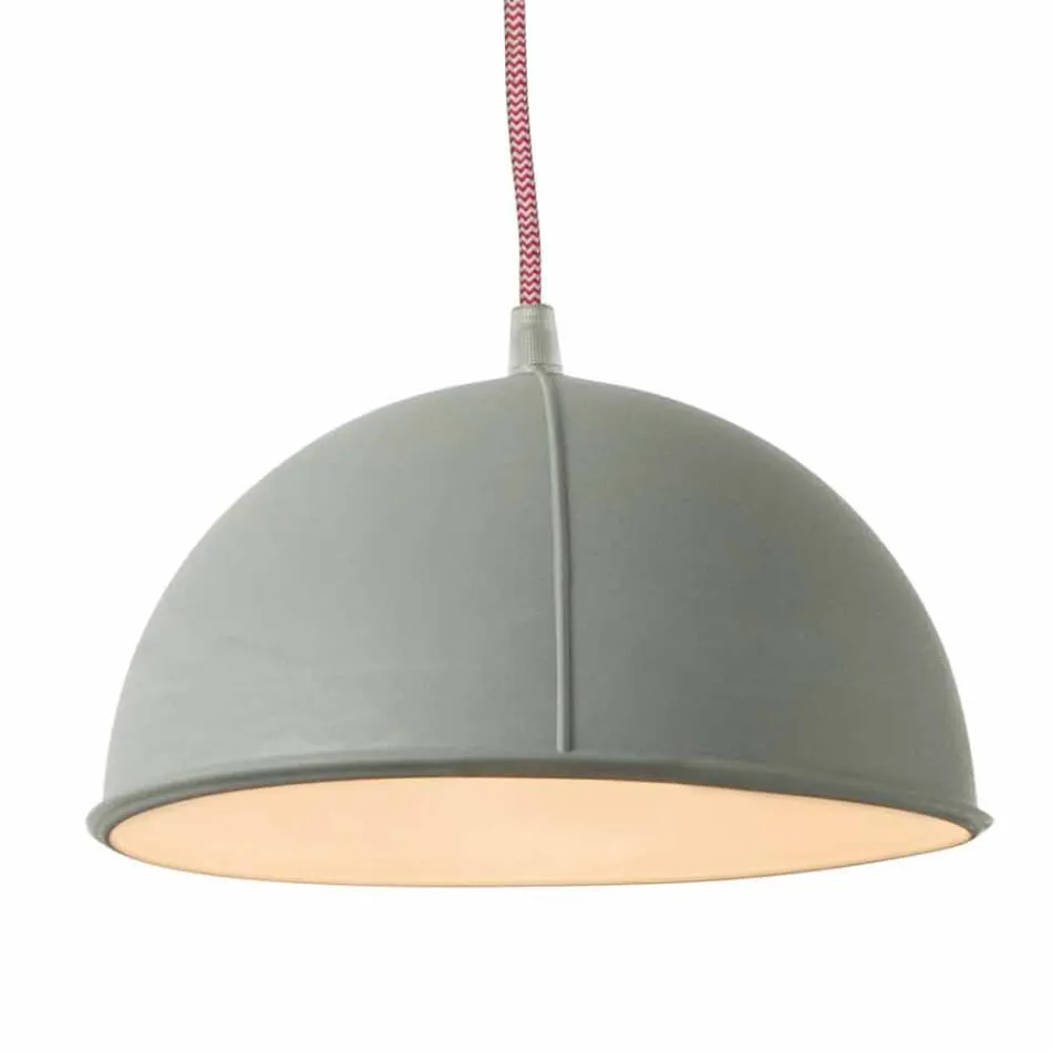 In-es.artdesign Pop 1 modern suspension lamp in laprene Viadurini