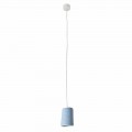Nebulite and wool suspension lamp In.es.artdesign Paint Stripe