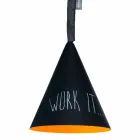 Resin suspension lamp In-es.artdesign Jazz Modern blackboard Viadurini