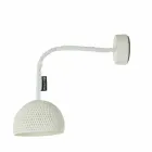 Resin and cotton wall lamp In-es.artdesign Trama A1 modern Viadurini