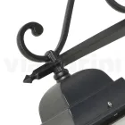 Glass Lamp with Die-Cast Aluminium Structure Made in Italy - Scintilla Viadurini