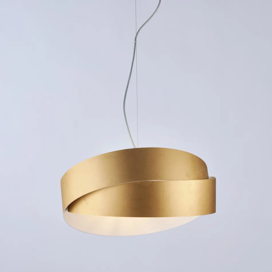 Glass and metal lamp ideal for decorating with style – Nebula Viadurini