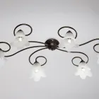 Made in Italy, glass and metal lamp for refined interiors – Cometa Viadurini