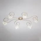 Made in Italy, glass and metal lamp for refined interiors – Cometa Viadurini