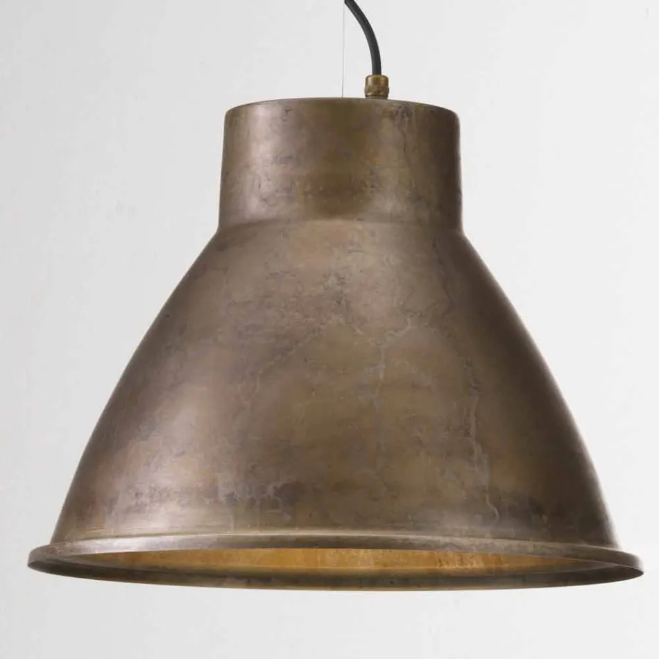 Industrial lamp in iron suspension Loft Media Il Fanale Viadurini