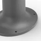 Led Garden Lamp in Grey or Brown Cast Iron Design - Bitta by Il Fanale Viadurini