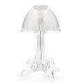 Led Table Lamp in Transparent Plexiglass Made in Italy - Odette
