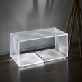 Table Bright LED RGB Transparent Acrylic Laser Decor - Robiola