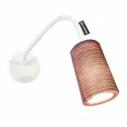 Modern wall lamp In-es.artdesign Paint A Stripe nebulite and wool Viadurini
