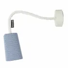 Modern wall lamp In-es.artdesign Paint A Stripe nebulite and wool Viadurini